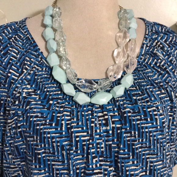 Jewelry - BLUE LARGE NECKLACE